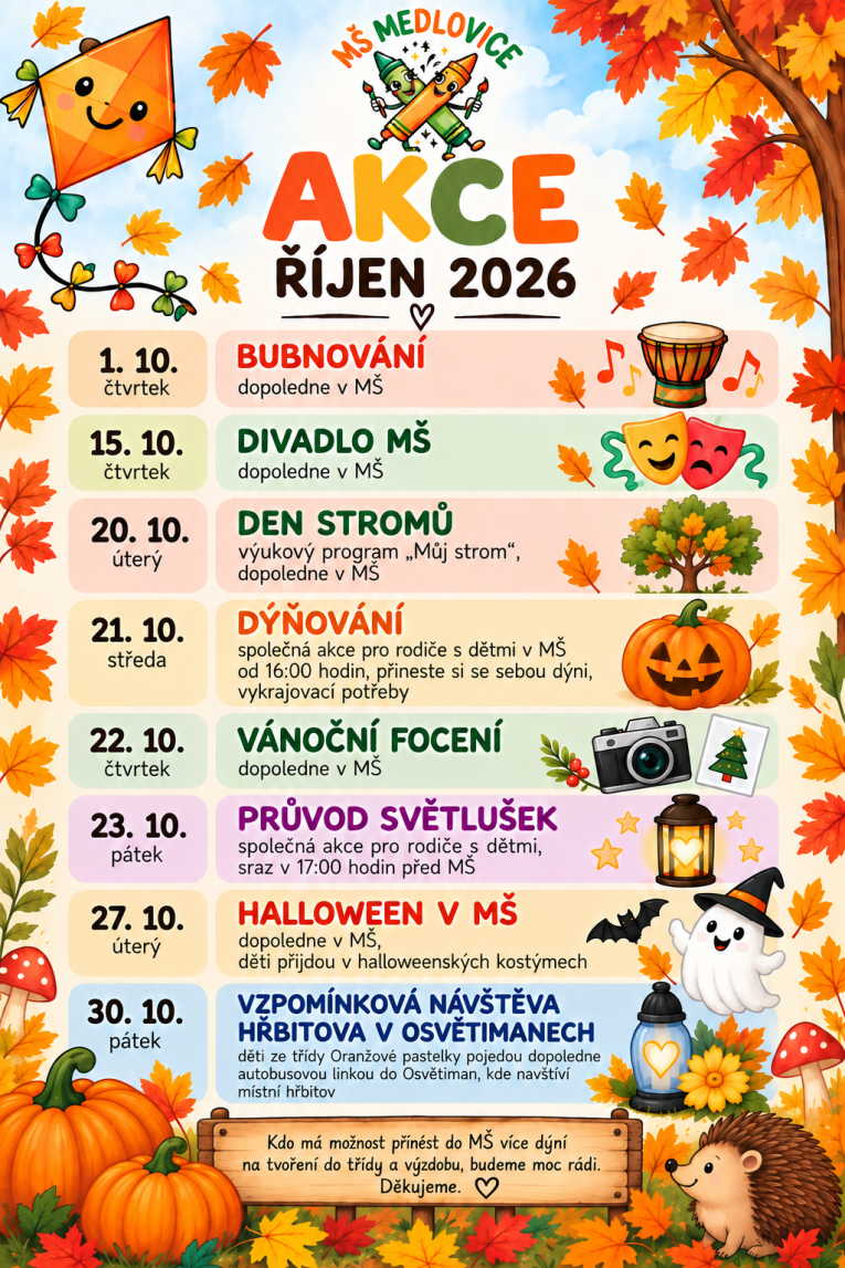 Akce říjen